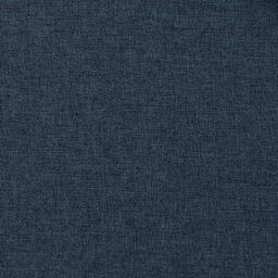 Berkfield Linen-Look Blackout Curtains With Hooks 2 Pcs Blue 140X175 Cm - thumbnail 3