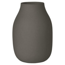Blomus Colora Ceramic Vase L - Steel Grey