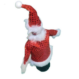 HSD Champagne Bottle Santa Jacket & Hat Outfit - Festive Christmas Decoration For Holiday Parties & Celebrations - thumbnail 3