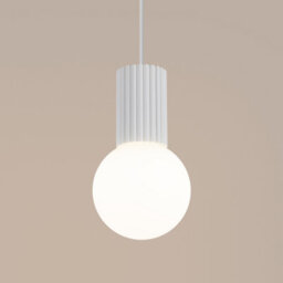 Luminosa Lighting Luminosa Halo Slim Pendant Ceiling Light White 1X G9 - thumbnail 3