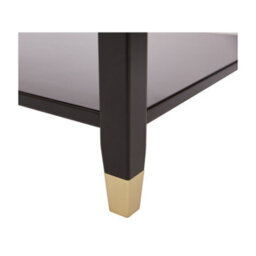 Cabinet Bits Palazzi 2 Drawer Console Table Black - thumbnail 8