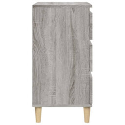Berkfield Bedside Cabinet Grey Sonoma 40X35X70 Cm Engineered Wood - thumbnail 8