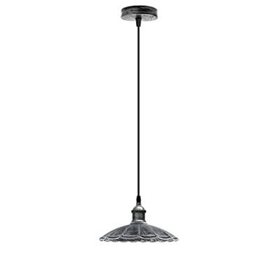 Ledsone Vintage Industrial Single Hanging Metal Ceiling Light E27 Base For Kitchen Living Room Dining Hallway Office Cafe - image 1