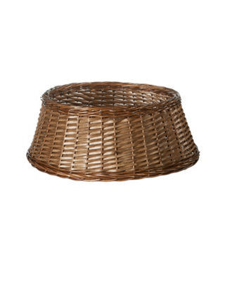 Werchristmas 70 Cm Brown Wicker Rattan Christmas Tree Collar - image 1