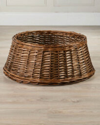 Werchristmas 70 Cm Brown Wicker Rattan Christmas Tree Collar - thumbnail 5