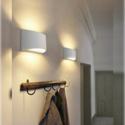 Long Life Lamps Company Modern Up Down Gypsum Ceramic Wall Light M0215 With G9 Led 5W Ww - thumbnail 7