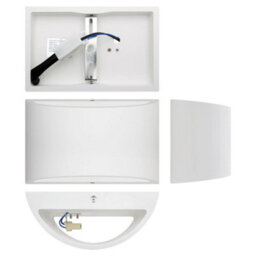 Long Life Lamps Company Modern Up Down Gypsum Ceramic Wall Light M0215 With G9 Led 5W Ww - thumbnail 4