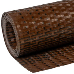 Berkfield Balcony Screen Brown And Black 400X90 Cm Poly Rattan - thumbnail 7