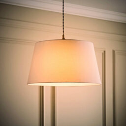 Valuelights Aspen Large White Tapered Ceiling Lamp Shade (D)45Cm - thumbnail 5