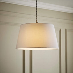 Valuelights Aspen Large White Tapered Ceiling Lamp Shade (D)45Cm - thumbnail 1