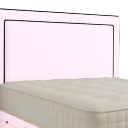 "Urban Textures Luxury 51"" High Savoy Edge Boucle Upholstered Bed Headboard - White"