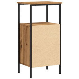 Berkfield Bedside Cabinet Artisan Oak 41X31X80 Cm Engineered Wood - thumbnail 7