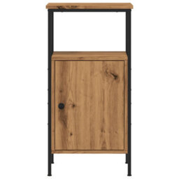 Berkfield Bedside Cabinet Artisan Oak 41X31X80 Cm Engineered Wood - thumbnail 5