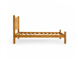 "Mercers Furniture Corona 3'0"" Single Low Foot End Bed Frame Solid Wood Pine Wooden Bedroom With Mexican Styling" - thumbnail 5