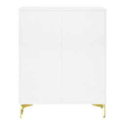 Matteo Modern Wardrobe Set With Shoe Bench, Coat Hooks, And Drawers - White - thumbnail 6