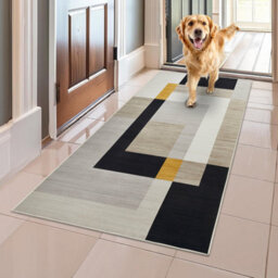 Ameha Milo Printed Rug  Super Soft Non Shading Hallway Large Floor Mats For Kids Bedroom Runner 80X150 Cm - thumbnail 2