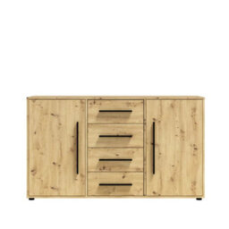 Arte Maxione 02 Chest Of Drawers 150Cm - Oak Artisan, Warm Woodgrain Storage - thumbnail 2