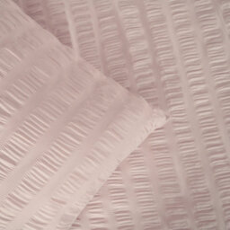 OHS Seersucker Duvet Cover With Pillowcase Bedding - thumbnail 4