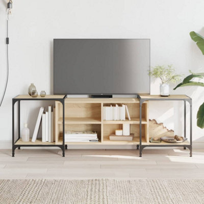 Walplus Tv Cabinet Sonoma Oak 153X37X50 Cm Engineered Wood - image 1