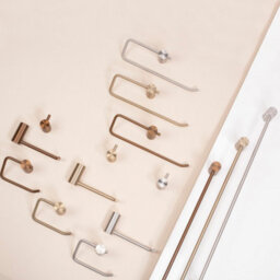 Toilet Paper Holder Rea 9711 Prism Brush Nickel - thumbnail 4
