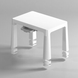 Liberty House Toys Kid's White & Grey Height Adjustable Table And 2 Chairs Set - thumbnail 4