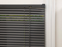 Lister Cartwright 25mm Pvc Venetian Blinds Windows Easy Fit Child Safety Included (Dark Grey, 145 Cm Width X 160 Cm Drop) - thumbnail 8