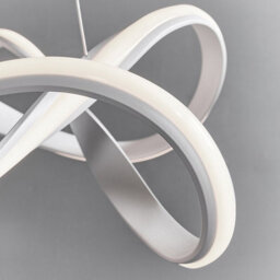 Luminosa Lighting Luminosa Synergy Led Ceiling Pendant Textured White & White Silicone - thumbnail 4