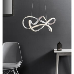 Luminosa Lighting Luminosa Synergy Led Ceiling Pendant Textured White & White Silicone - thumbnail 5