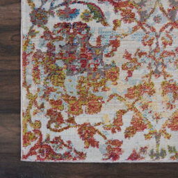 Ivoryorange Traditional Easy To Clean Floral Rug For Dining Room Bedroom And Living Room-71 X 244Cm (Runner) - thumbnail 7