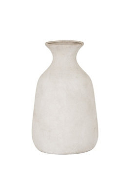 Darcy Ople Stone Vase, Modern Minimalist Decor Accent - image 1