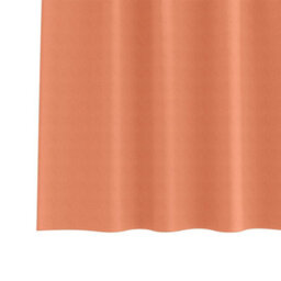 Berkfield Curtains With Curtains 2 Pcs Terracotta Polyester - thumbnail 5