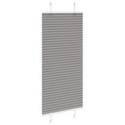Berkfield Modern Pleated Blind Anthracite 55X100 Cm Fabric Width 54.4 Cm Polyester - thumbnail 3