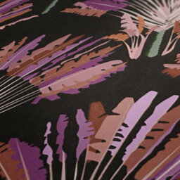 As Creation Bricoflor Non-Woven Wallpaper, Funky Wallpaper, Feather In Orange, Terracotta, Black, Anthracite - 10,05 X 0,53 M - thumbnail 4