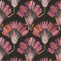 As Creation Bricoflor Non-Woven Wallpaper, Funky Wallpaper, Feather In Orange, Terracotta, Black, Anthracite - 10,05 X 0,53 M - thumbnail 1