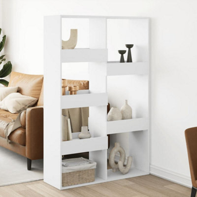 Berkfield Room Divider White 100X33X155.5 Cm Engineered Wood - image 1