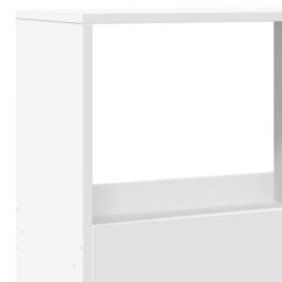 Berkfield Room Divider White 100X33X155.5 Cm Engineered Wood - thumbnail 7