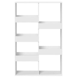 Berkfield Room Divider White 100X33X155.5 Cm Engineered Wood - thumbnail 4