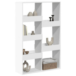 Berkfield Room Divider White 100X33X155.5 Cm Engineered Wood - thumbnail 3