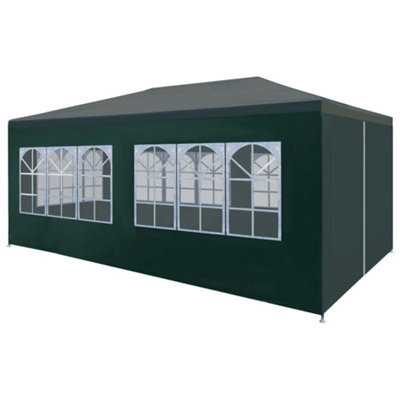 Walplus Party Tent Garden Gazebo Canopy 3X6 M Green - image 1