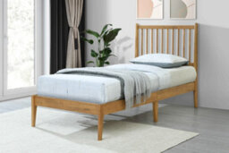 Flintshire Furniture Padeswood 3Ft Single Hardwood Bed Frame - thumbnail 2