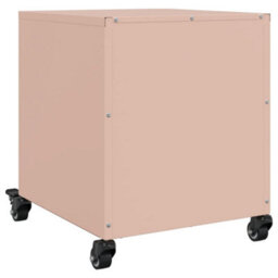 Berkfield Bedside Cabinets 2 Pcs Pink 36X39X43.5 Cm Steel - thumbnail 8
