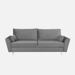 Heze Furniture Sendi 3 Seater Sofa Bed With Storage - Grey - thumbnail 2