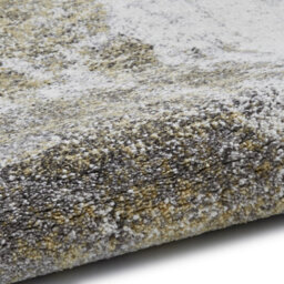 Ivory/yellow Rug, Abstract Rug, Modern Stylish Rug, Stain-Resistant Rug For Bedroom, & Dining Room-60 X 230Cm (Runner) - thumbnail 6