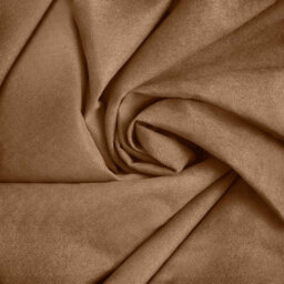 Luxury Living Plain Velvet Chenille Cushion Tan - thumbnail 4