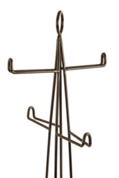 Orsina Vertex Black Nickel Finish 6 Cup Mug Tree - thumbnail 4