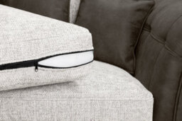 Snug Furniture Bella Black/grey 3 Seater - thumbnail 3