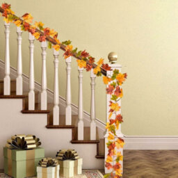 Home Decor Simulation Rose Artificial Flower Vine Flower In Rattan Silk Wisteria Garland Hanging Rattan For Wedding - thumbnail 5
