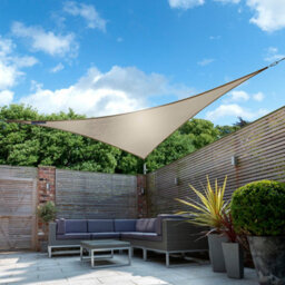 Kookaburra 3.6M Triangle Waterproof Mushroom Garden Patio Sun Shade Sail Canopy 98% Uv Block With Free Rope - thumbnail 2