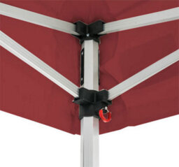 Crocodile Trading 3M X 3M Compact 40 Commercial Instant Shelter Pop Up Gazebos Frame & Canopy - Burgundy - thumbnail 7