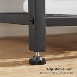 Songmics Vasagle Large Coat Rack, Hat And Coat Stand With 12 Hooks And Shoe Bench In Industrial Design, Multifunctional Hallway Shelf - thumbnail 8